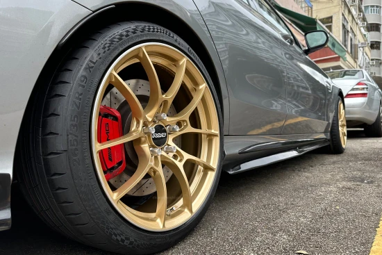Volk Racing G025 5x112 19x9.5+44 Gold