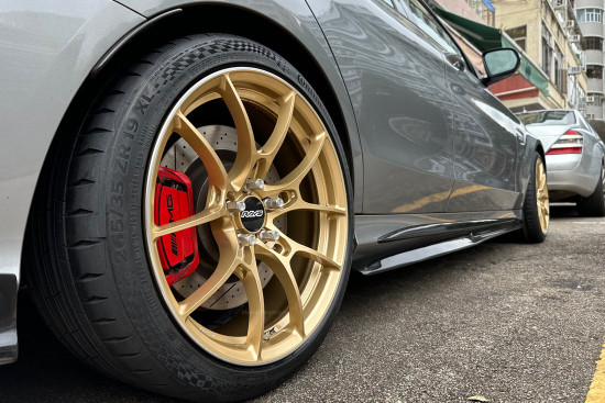 Volk Racing G025 5x120 19x10.5+35 Gold