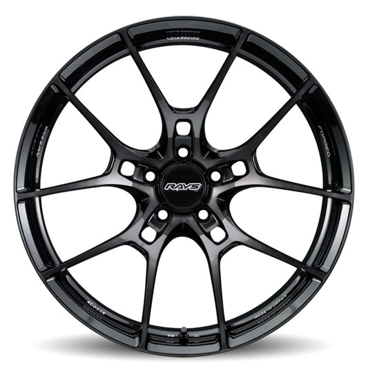 Volk Racing G025 LTD 5x120 19x9.5+44 Pressed Black Clear