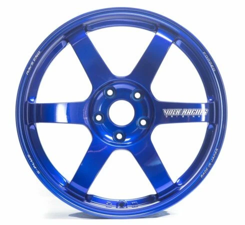 Volk Racing TE37 SAGA S-PLUS 5x114.3 18x10+35 Hyper Blue