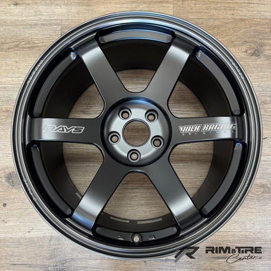 Volk Racing TE37 SAGA S-PLUS BLACK SHADOW 5x112 19x9.5+25 Matte Translucent Black