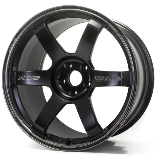 Volk Racing TE37 SAGA S-PLUS BLACK SHADOW 5x114.3 20x10+30 Matte Translucent Black