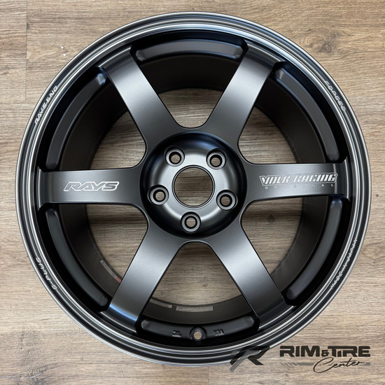 Volk Racing TE37 SAGA S-PLUS BLACK SHADOW 5x100 18x9.5+43 Matte Translucent Black