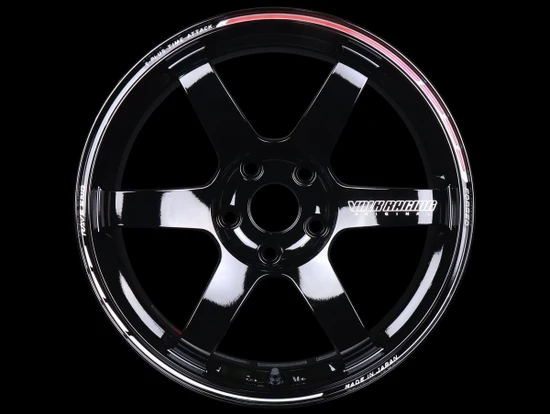 Volk Racing TE37 SAGA S-PLUS TIME ATTACK 5x100 18x9.5+44 Black / Redot