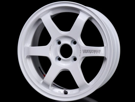 Volk Racing TE37 SONIC 4x100 15x6.5+36 Dash White