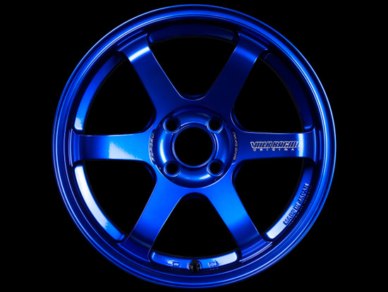 Volk Racing TE37 SONIC 4x100 15x6.5+36 Hyper Blue