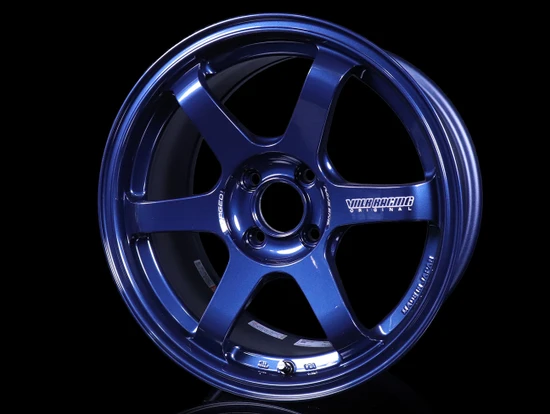 Volk Racing TE37 SONIC 4x100 15x6.5+45 Mag Blue