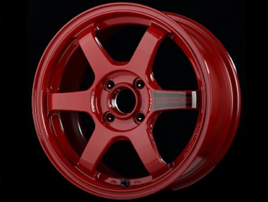 Volk Racing TE37 SONIC 4x100 15x7+25 Hyper Red