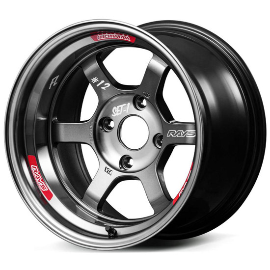 Volk Racing TE37V-PRO 4x114.3 15x8+0 Pressed Graphite