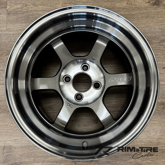 Volk Racing TE37V-PRO 4x100 15x8.5+5 Pressed Graphite