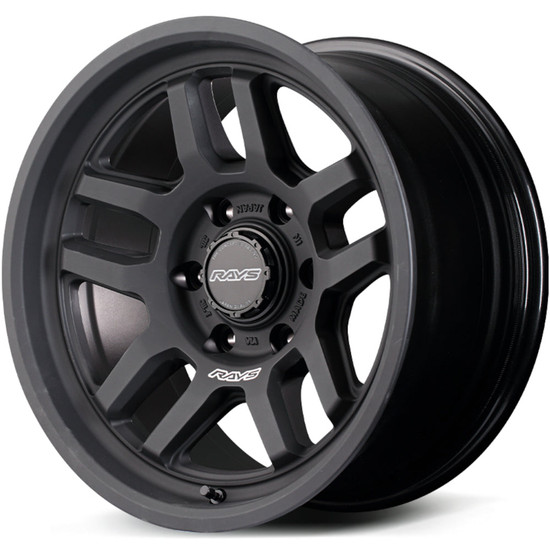 Volk Racing RAYS D325 5x127 17x8.5+0 Matte Black