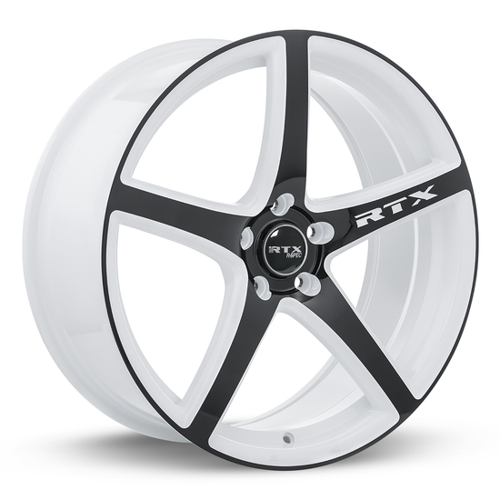 RTX Illusion 5x114.3 17x7.5 +42 White And Black