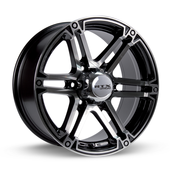 RTX Slate 6x139.7 17x8 +25 Black Machined