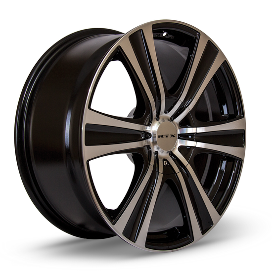 RTX Aspen 5x114.3 18x8 +35 Black Machined