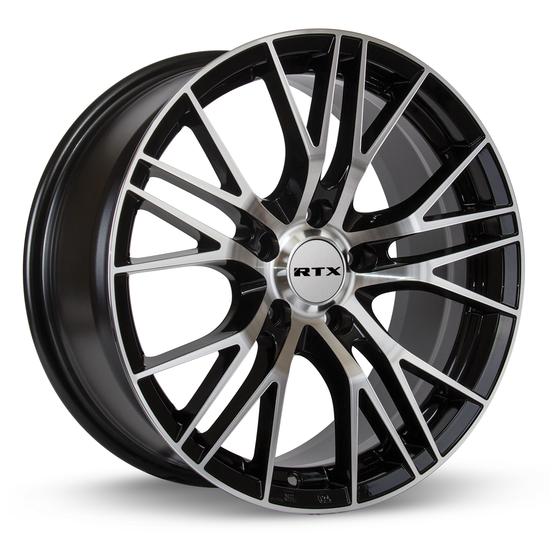 RTX Vertex 5x114.3 17x7.5 +40 Black Machined