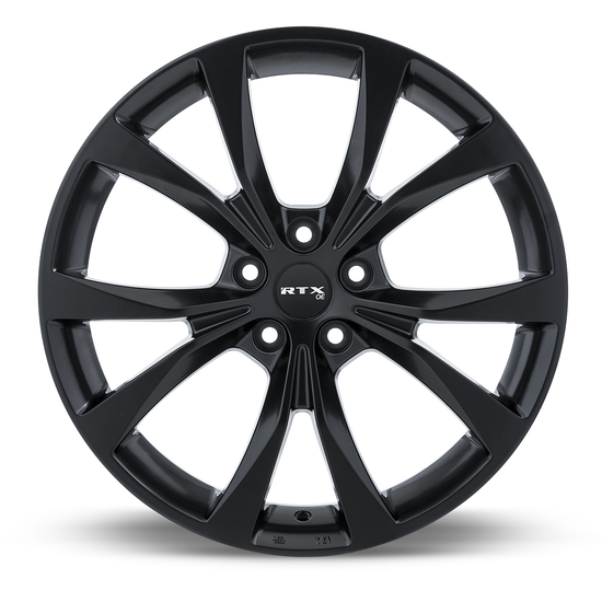 RTX Flint 5x108 19x8 +42 Satin Black