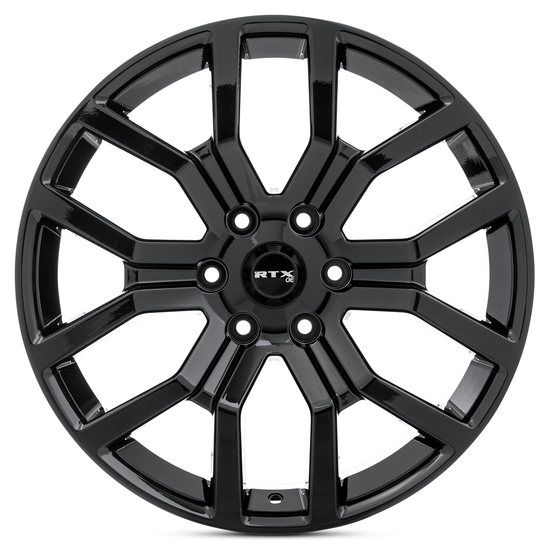 RTX FD01 6x135 17x8.5 +30 Gloss Black