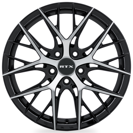 RTX Valkyrie 5x114.3 18x8 +40 Gloss Black Machined
