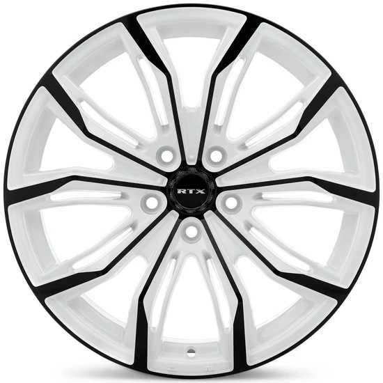 RTX Black Widow 5x114.3 18x8 +42 White And Black