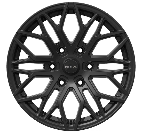 RTX D01 (6 Lugs) 6x132 19x8.5 +40 Gloss Black