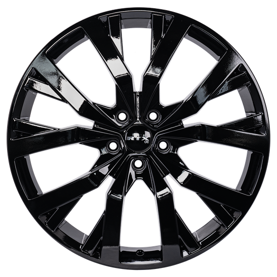 RTX VW02 5x112 19x8 +35 Gloss Black