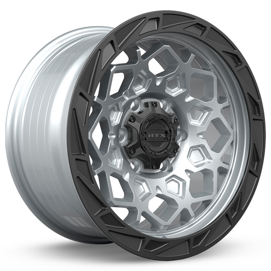 RTX Spade 6x139.7 20x9 +15 Hyper Silver Black Lip