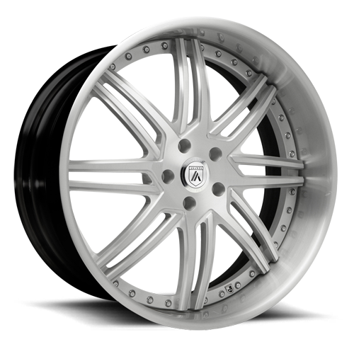 Asanti Forged AF163 5x120 22x9 +24 Black & Chrome