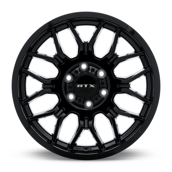 RTX Claw 5x127 18x9 -12 Gloss Black