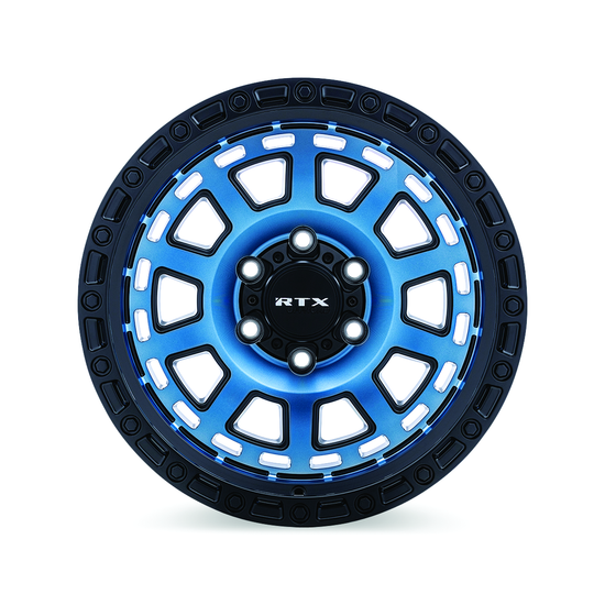 RTX Titan 6x139.7 18x9 +0 Midnight Blue With Black Lip