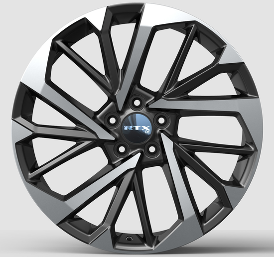 RTX MM01 5x114.3 20x8 +35 Gloss Black Machined