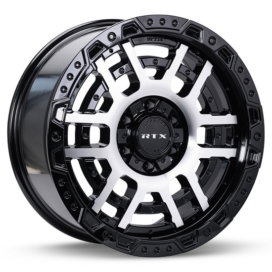 RTX Valhalla 6x135 20x9 +18 Black Machined