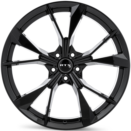 RTX VW01 5x112 19x8 +40 Gloss Black