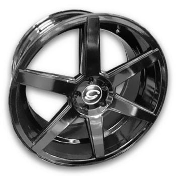 G - LINE ALLOYS G6012 5x112 20x10 +40 Black / Machined