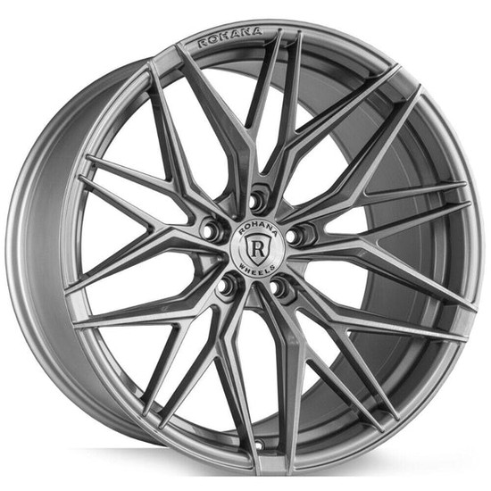 Rohana RFX17 5x130 21x9 +45 Brushed Titanium
