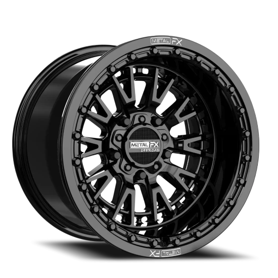 Metal-FX Slayer R UTV 5x114.3 15x10 +0 Gloss Black