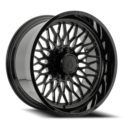 Arena Forged Vulcan 8x165.1 24x12 -51 Gloss Glossy Black