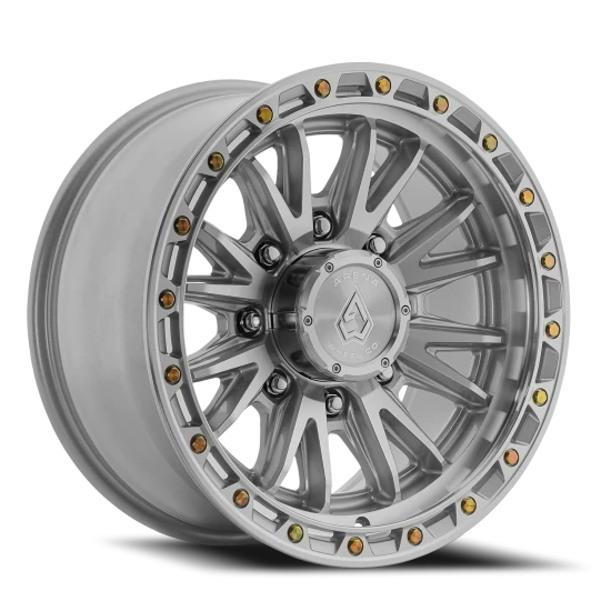 Arena Atlas 8x165.1 18x9 +12 Gloss Silver Machined