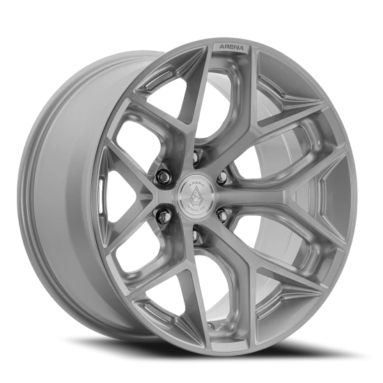 Arena Luxor 6x139.7 22x9.5 +25 Gloss Silver Brushed