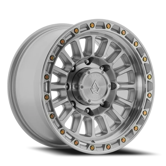 Arena Podium 8x180 17x9 +0 Gloss Silver Machined