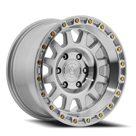 Arena Sting 6x139.7 17x9 +0 Gloss Silver Machined