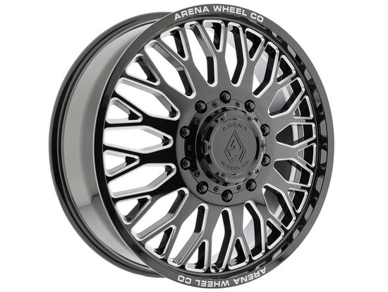 Arena Dually Monarch 8x165.1 22x8.25 -239 Gloss Black Milled