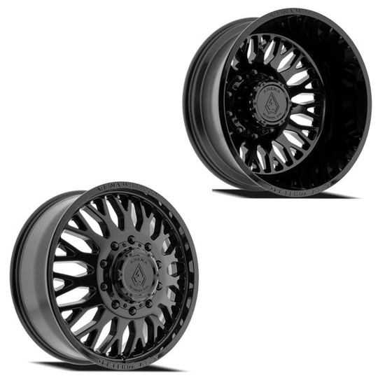 Arena Dually Monarch 8x200 20x8.25 +100 Gloss Glossy Black