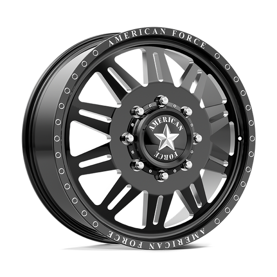 American Force AFW CLUTCH 8x210 22x8.25 +115 Black