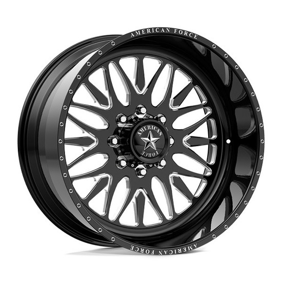 American Force AFW LOCUS SS 8x180 20x12 -40 Black
