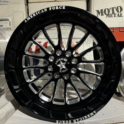 American Force AFW NEMESIS SFCC 8x165.1 22x12 -55 Black