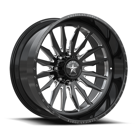 American Force AFW PROVOKE CC 8x165.1 22x12 -55 Gloss Black Machined