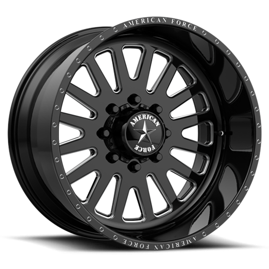 American Force AFW ATOM SS 6x139.7 22x12 -40 Black