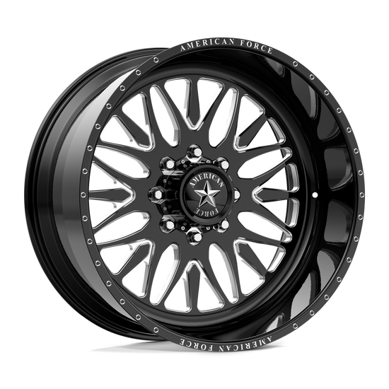 American Force AFW LOCUS SS 8x170 22x14 -73 Black