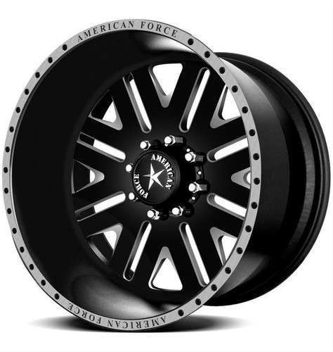 American Force AFW TRAX SS 8x165.1 24x11 +0 Black