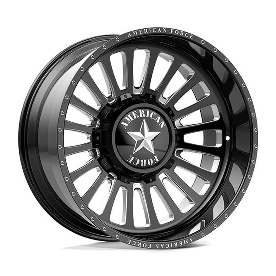 American Force AFW BANE DC 8x180 24x12 -55 Black